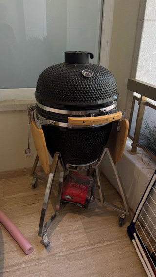 Barbacoa Kamado Cerámica Negra
