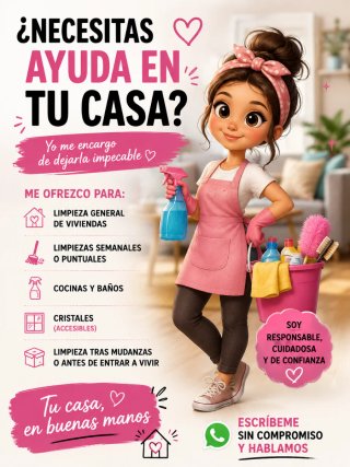 Limpieza de casas y pisos en Huelva