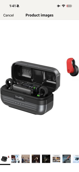 SMALLRIG S70 Wireless Microphone Kit with Cases (2