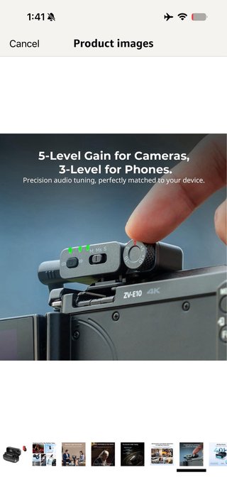 SMALLRIG S70 Wireless Microphone Kit with Cases (2