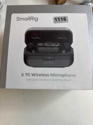SMALLRIG S70 Wireless Microphone Kit with Cases (2