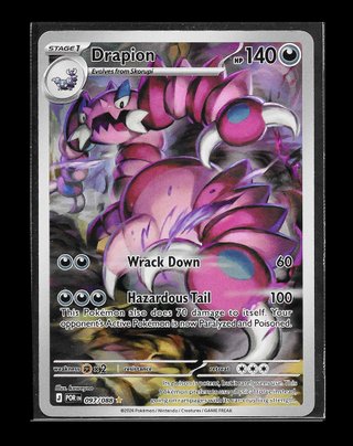 Carta Pokémon TCG "Drapion IR 097" Perfect Order