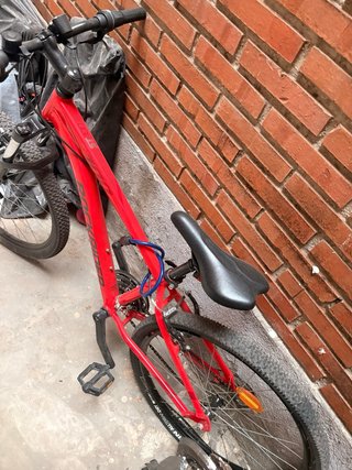 Bicicleta Rockrider Roja