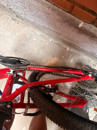Bicicleta Rockrider Roja