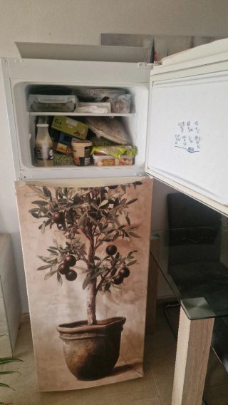 Frigorífico Congelador con Diseño Árbol