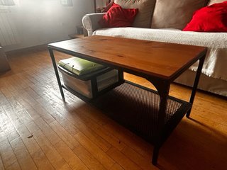 Salón completo moderno industrial. Ikea FJÄLLBO