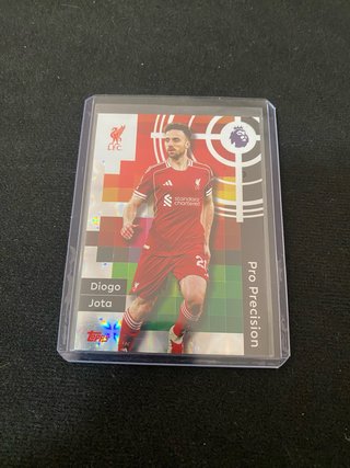 Diogo Jota Liverpool Pro Precision Topps