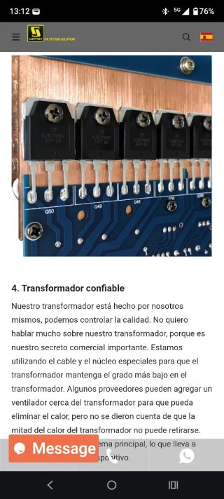 Amplificador de potencia FP-10000Q