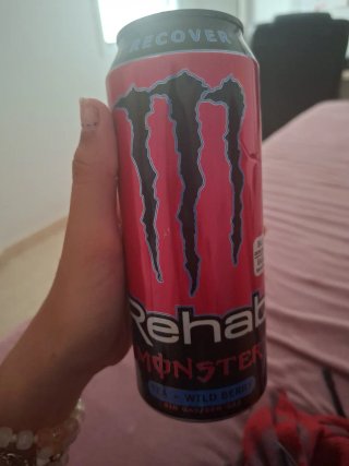 Monster Rehab Wild Berry Lata 500ml VACIA
