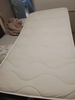 Somier metálico + colchón 90cm