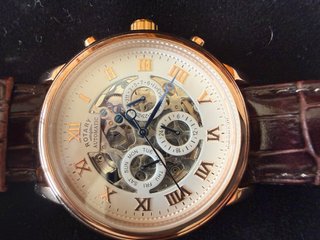 Reloj Rotary Esqueleto Automático Gs00244/01
