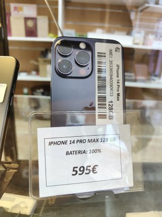 iPhone 14 Pro Max 128GB  100% de batería  Garantía