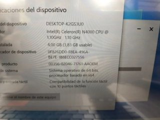 Portátil MEDION Akoya E4271 Convertible 14 4/64GB