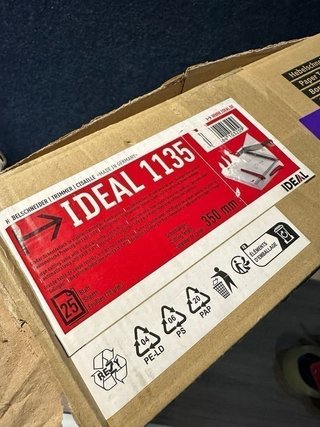 Cizalla IDEAL 1135 - Cortador de papel profesional