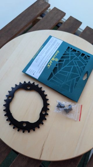 Absolute Black Plato Ovalado XT M8000/SLX M7000