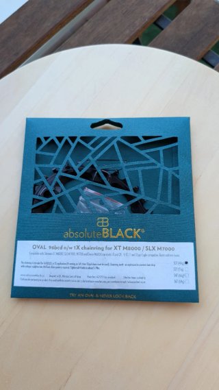 Absolute Black Plato Ovalado XT M8000/SLX M7000