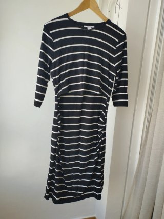 Vestido premamá rayas Talla L