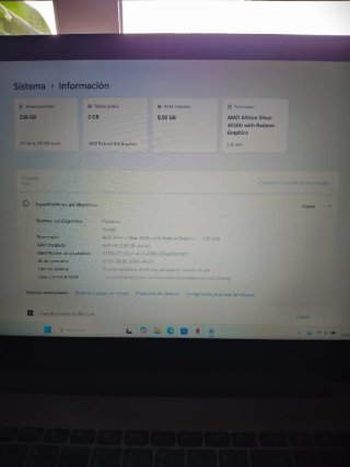 Portátil Lenovo IdeaPad 315ADA05 plateado