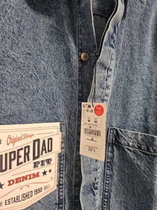 Cazadora Vaquera Hombre Lefties Talla M