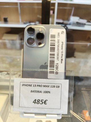 iPhone 13 Pro Max 128GB  Batería al 100%  Garantía