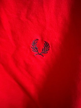 Polo Fred Perry Rojo Talla M
