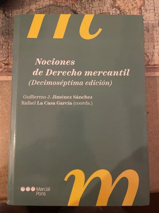 Nociones de Derecho mercantil. 17.ª ed.