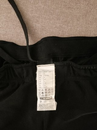 Pantalón corto mujer Kipsta negro