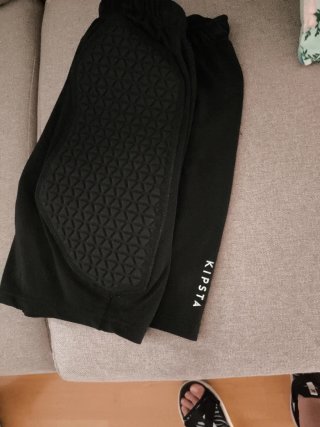 Pantalón corto mujer Kipsta negro