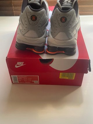 Nike Shox Ride 2 Gris Naranja num 43 nuevas