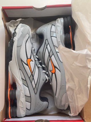 Nike Shox Ride 2 Gris Naranja num 43 nuevas
