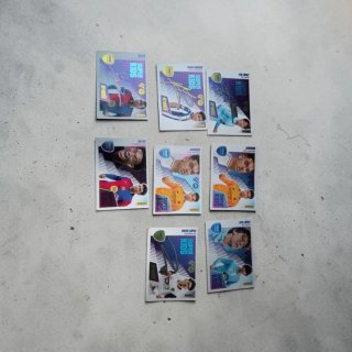 Lote 8 cartas fútbol Super Kids Panini