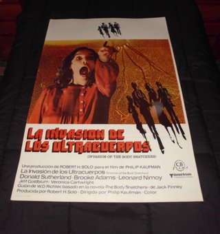 La Invasión de los Ultracuerpos [CARTEL ORIGINAL]