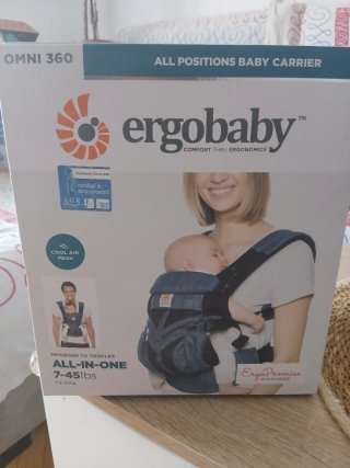 Mochila Portabebés Ergobaby Denim