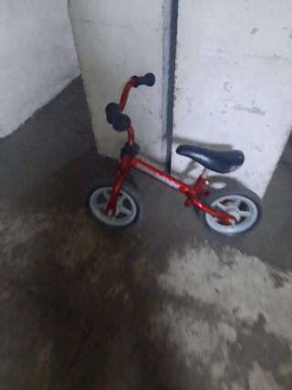 Bici infantil roja
