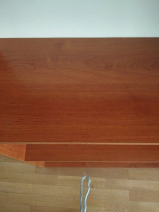 Estantería madera color cerezo