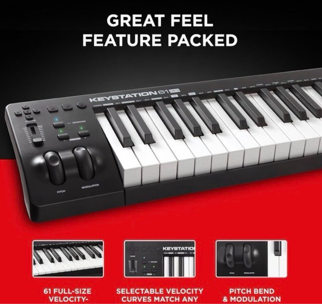 M-AUDIO Keystation 61 MK3 Controlador USB MIDI