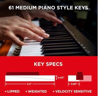 M-AUDIO Keystation 61 MK3 Controlador USB MIDI