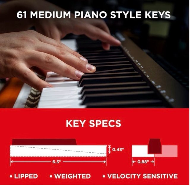 M-AUDIO Keystation 61 MK3 Controlador USB MIDI