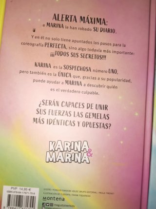 Libros Karina y Marina