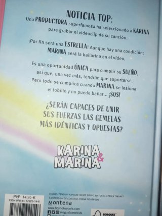 Libros Karina y Marina