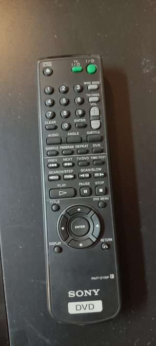 DVD SONY DVP-S535D + MANDO ORIGINAL PARA PIEZAS