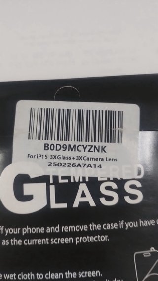 Protector Pantalla y camara iPhone 15