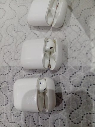 3 Cajas AirPods con 2 Auriculares