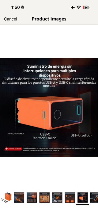 SMALLRIG Compatible with NP-F970 10500mAh Replacem