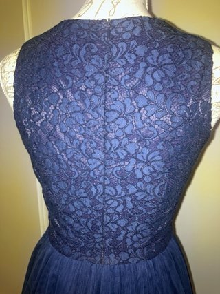 Vestido azul marino Green Coast Talla 36