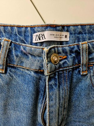 Shorts vaqueros Zara