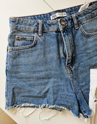 Shorts vaqueros Zara