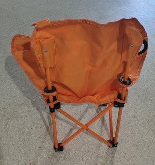 Silla de Camping Plegable Naranja
