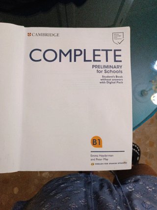 Libro de inglés de Cambridge