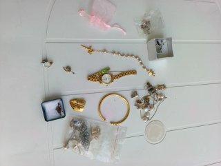 Conjunto de pulseras bisutería